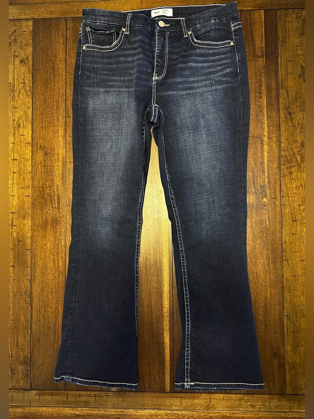 BKE Dark Indigo Flare Jeans